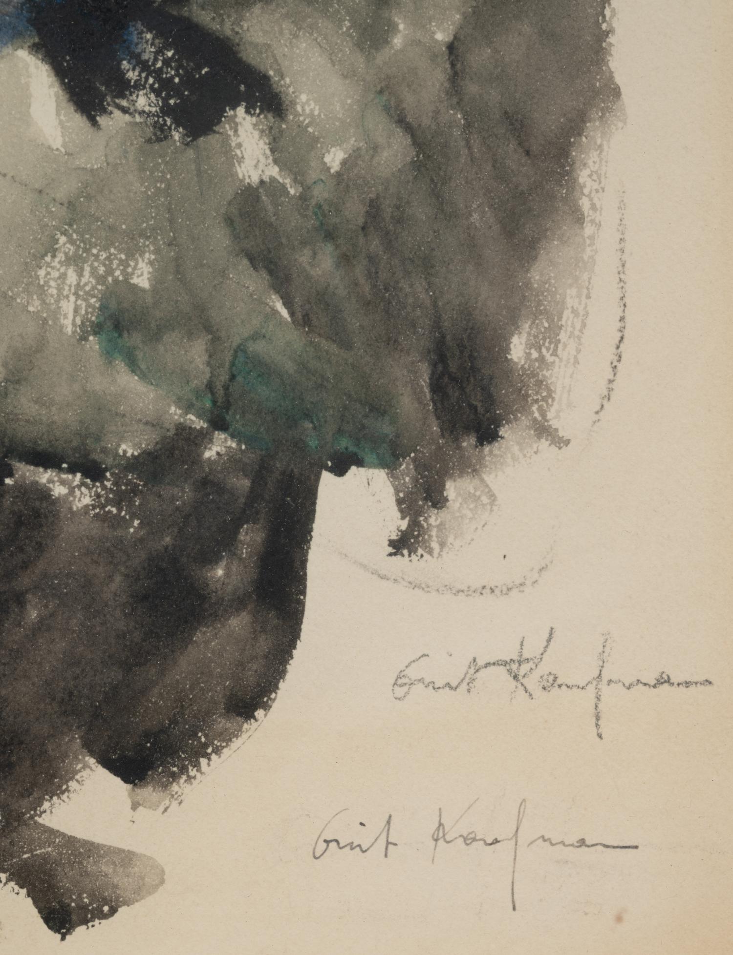 Four Framed Artworks by Enit Kaufman (American, 1897-1961)