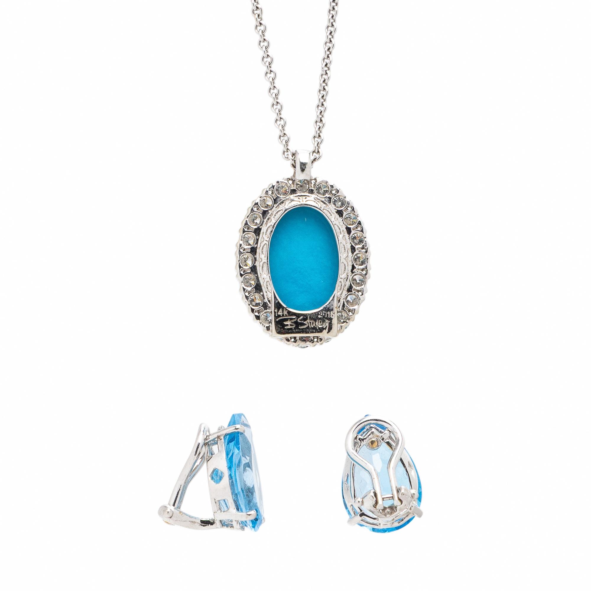 Collection of Multigem and White Gold Jewelry