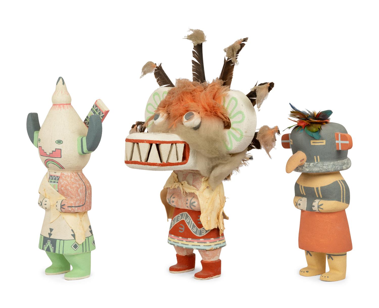 Group of Hopi Katsinas