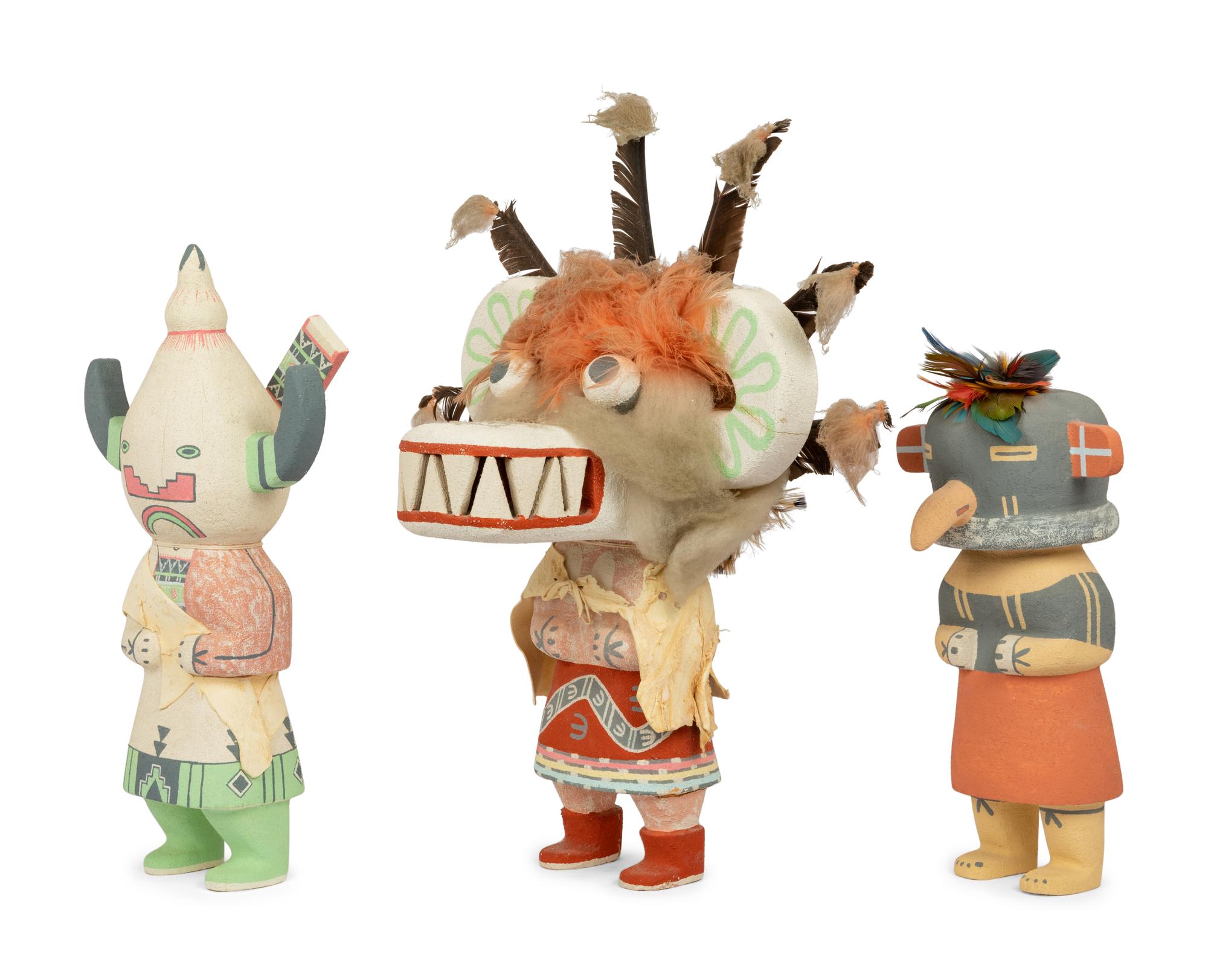 Group of Hopi Katsinas