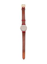 Hermès Red Leather Watch, 1989