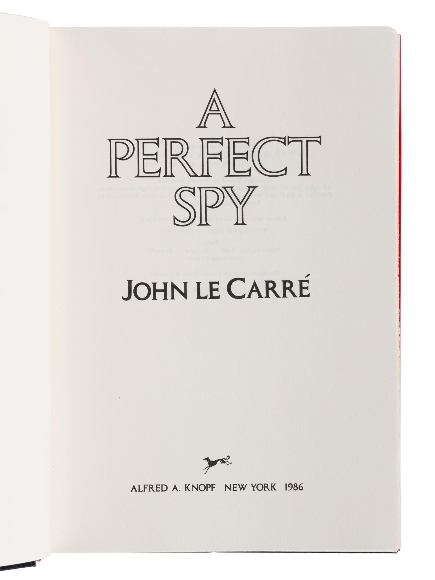 LE CARRÉ, John (1931-2020). A group of 5 works by Le Carré, comprising: