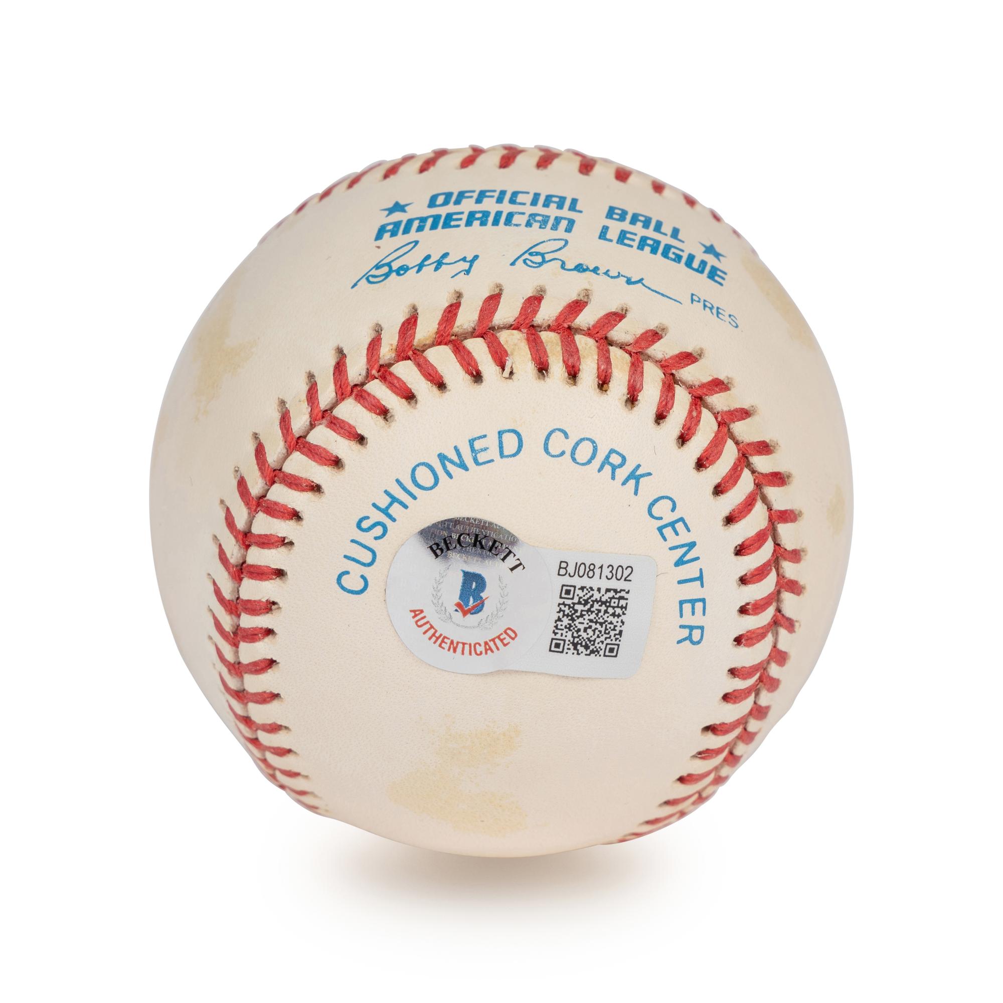 A Vintage Ken Griffey Jr. Single Signed Autograph Baseball (Beckett Authentication Services Certified),
