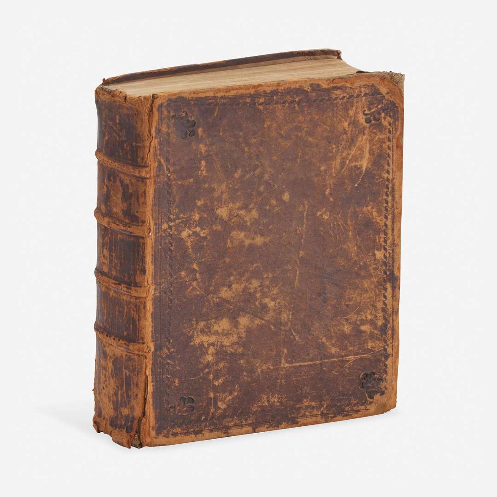 [Americana] [First Catholic Bible] The Holy Bible, Translated from the Latin Vulgate: Diligently Compared with the Hebrew, Greek, and Other Editions, in Divers Languages; and First Published by the English College at Doway, Anno 1609