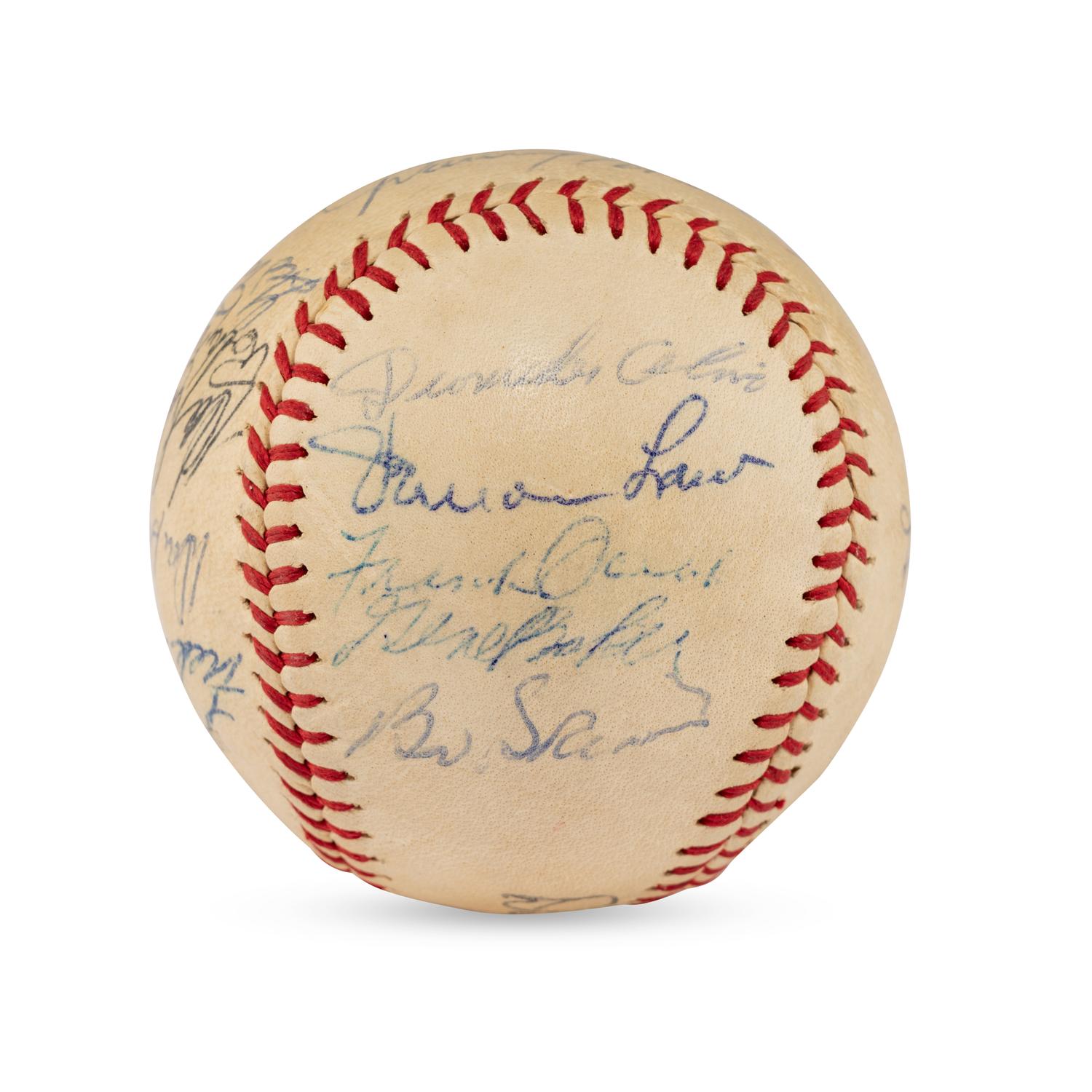 A 1960 Pittsburgh Pirates Team Signed Autograph Baseball