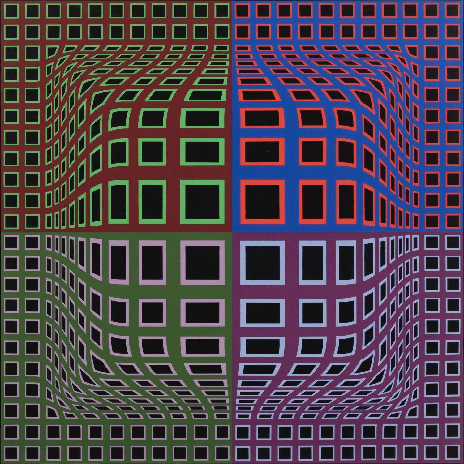 Untitled Op Art Composition
