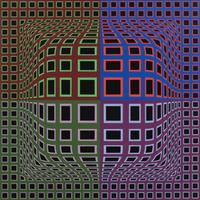 Untitled Op Art Composition