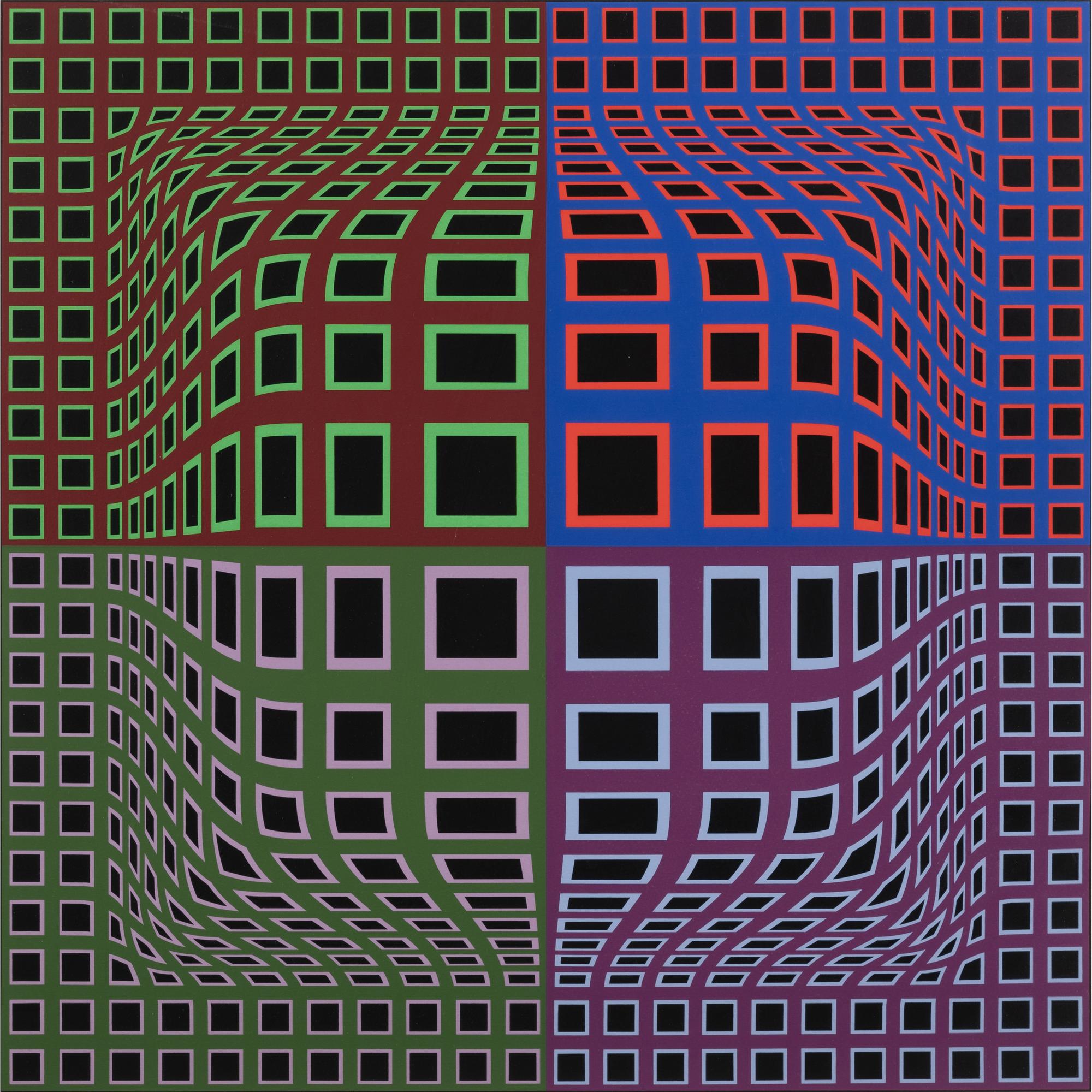 Untitled Op Art Composition