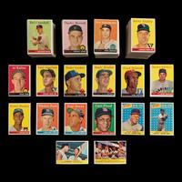 A Near Set of 1958 Topps Baseball Cards (434/494) from The Collection of David Eisenhower