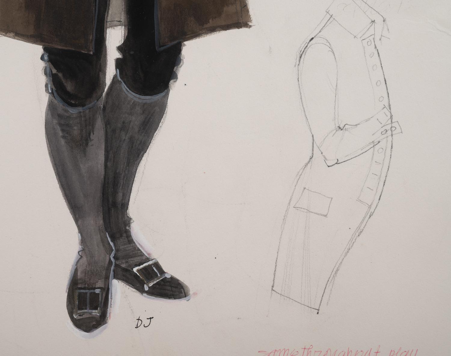 Seven Conceptual Opera Costume Illustrations, Late 1960s-2012