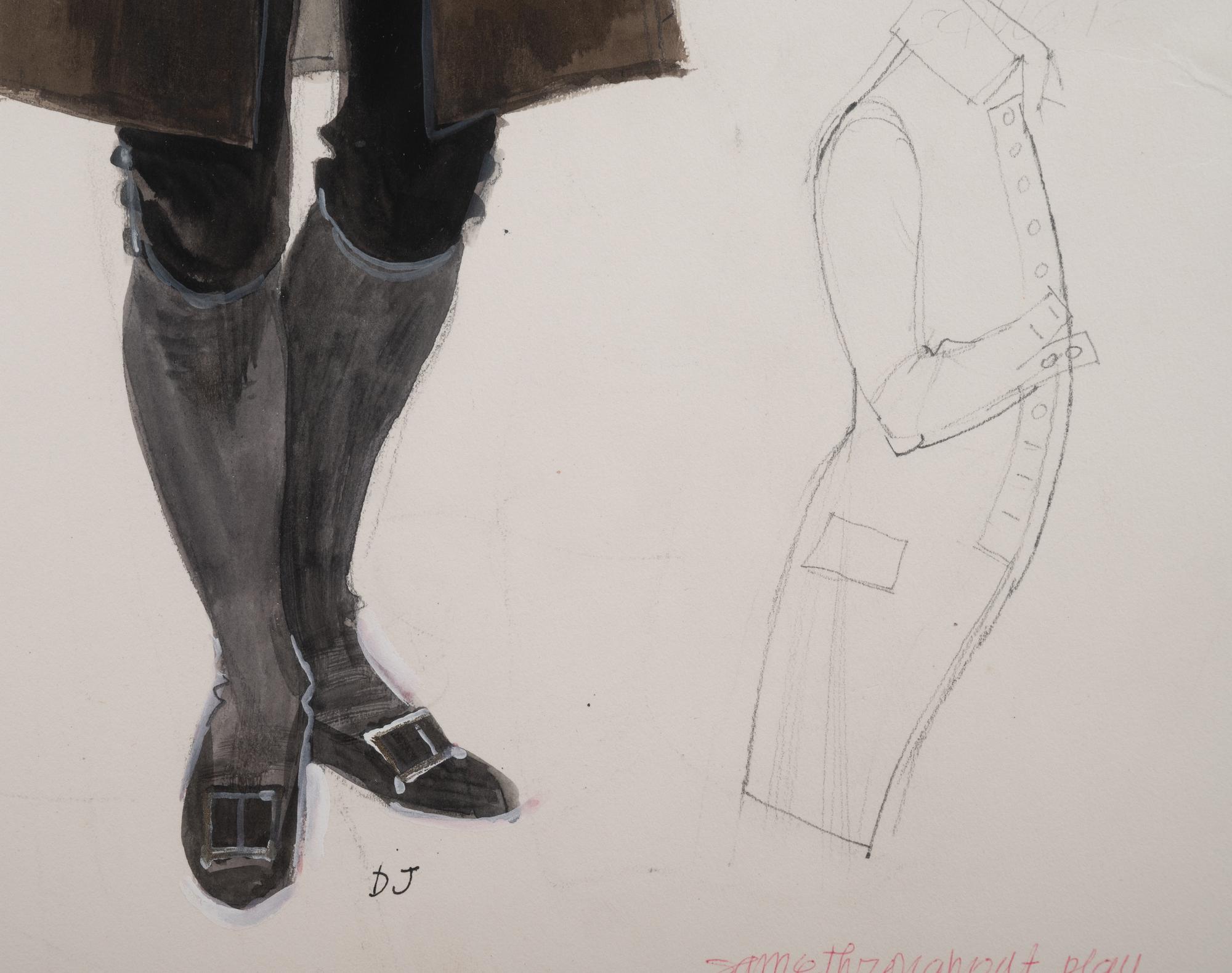 Seven Conceptual Opera Costume Illustrations, Late 1960s-2012