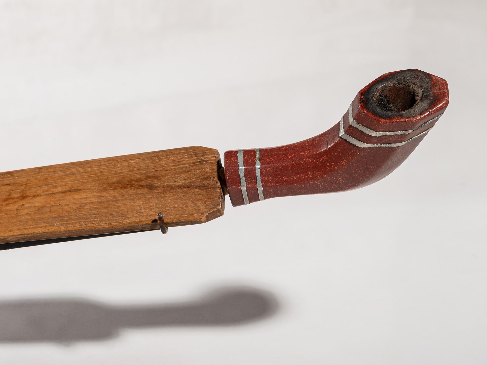 Sioux Puzzle Stem, with Catlinite Bowl