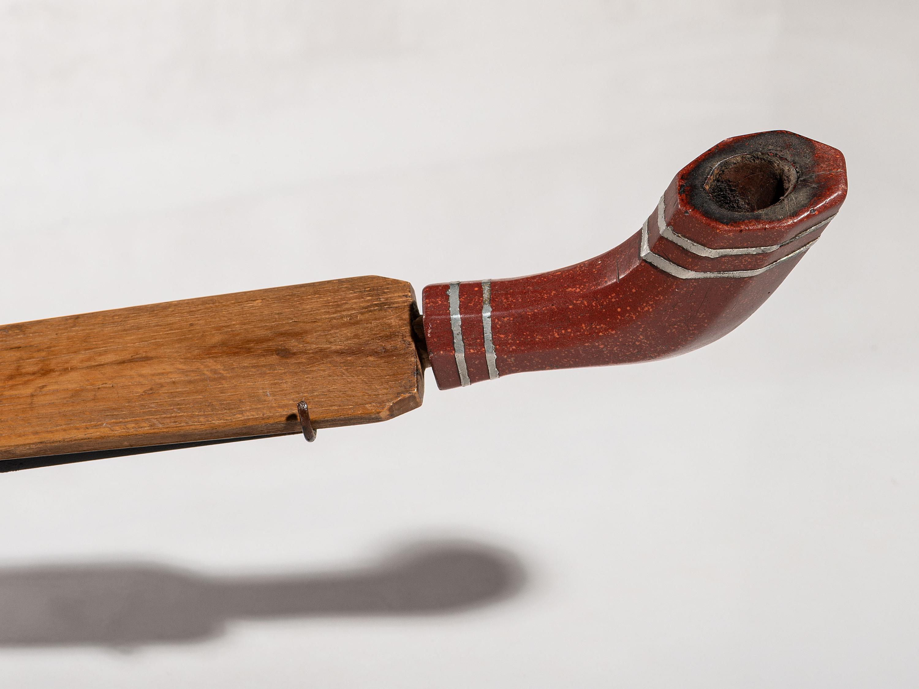 Sioux Puzzle Stem, with Catlinite Bowl