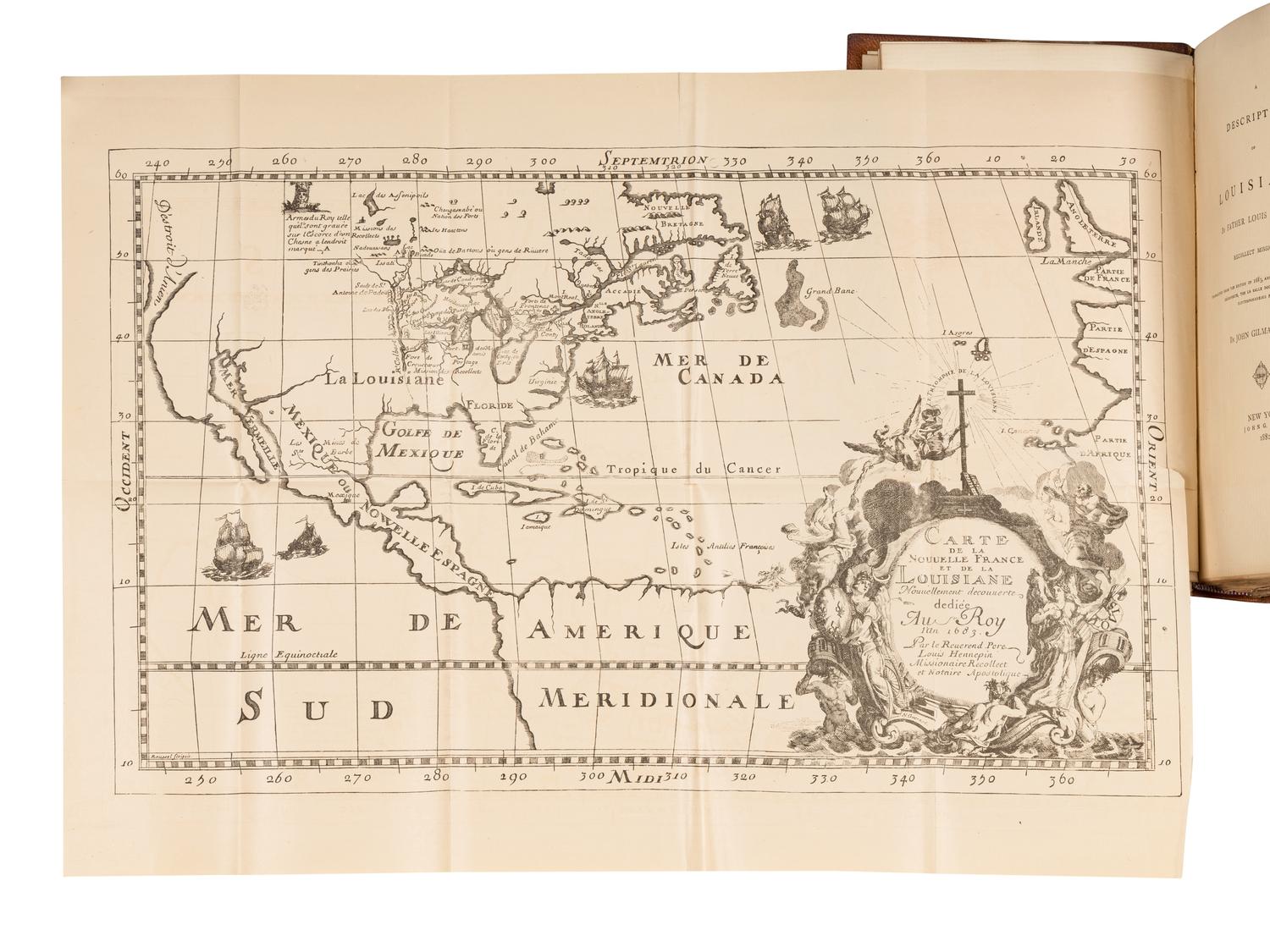 SHEA, John Gilmary (1824-1892). Discovery and Exploration of the Mississippi Valley . New York: Redfield, 1852.
