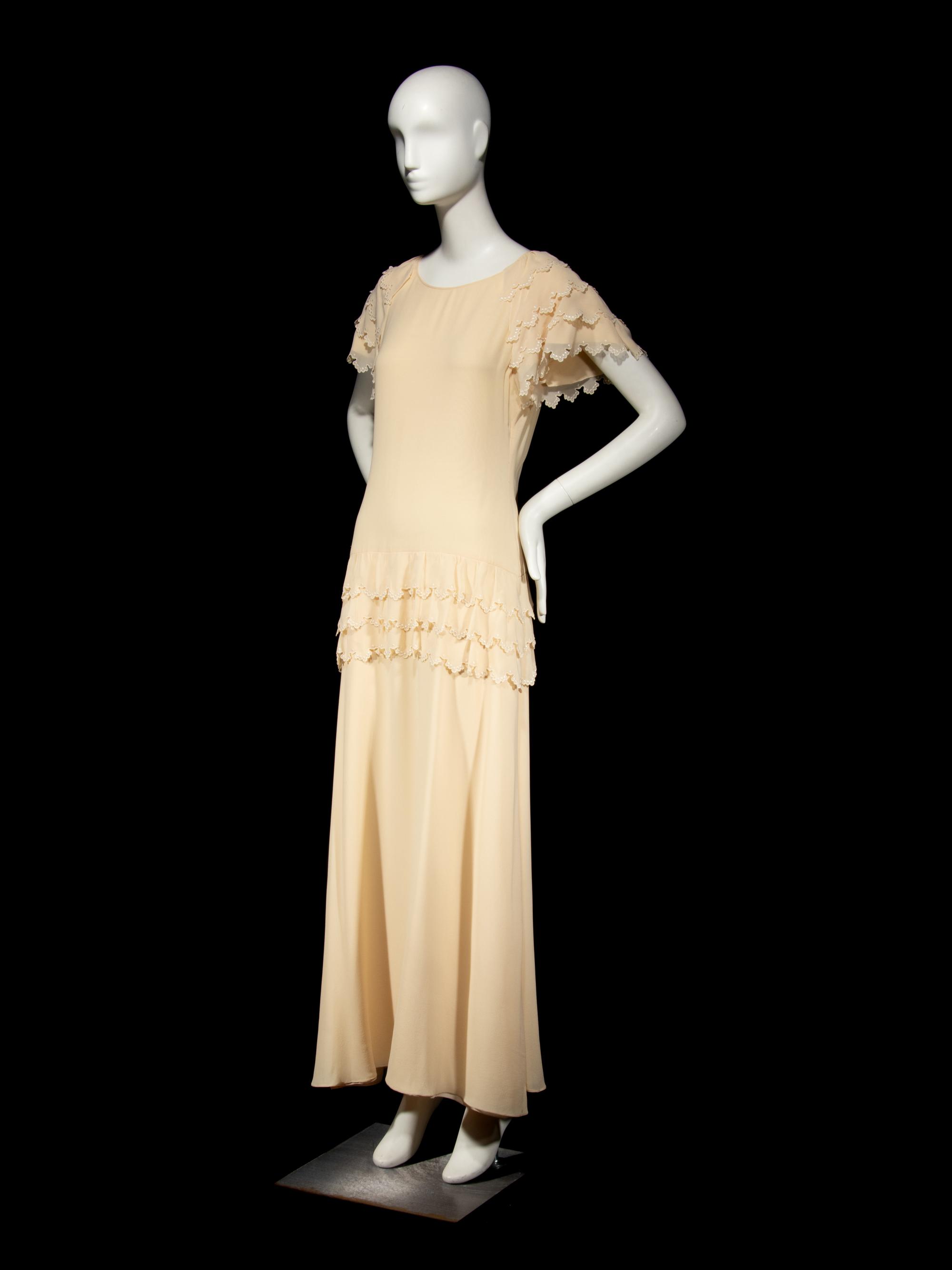 Karl Lagerfeld for Chloé Gown, 1981