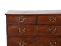 A George III Mahogany Chest of Five Drawers