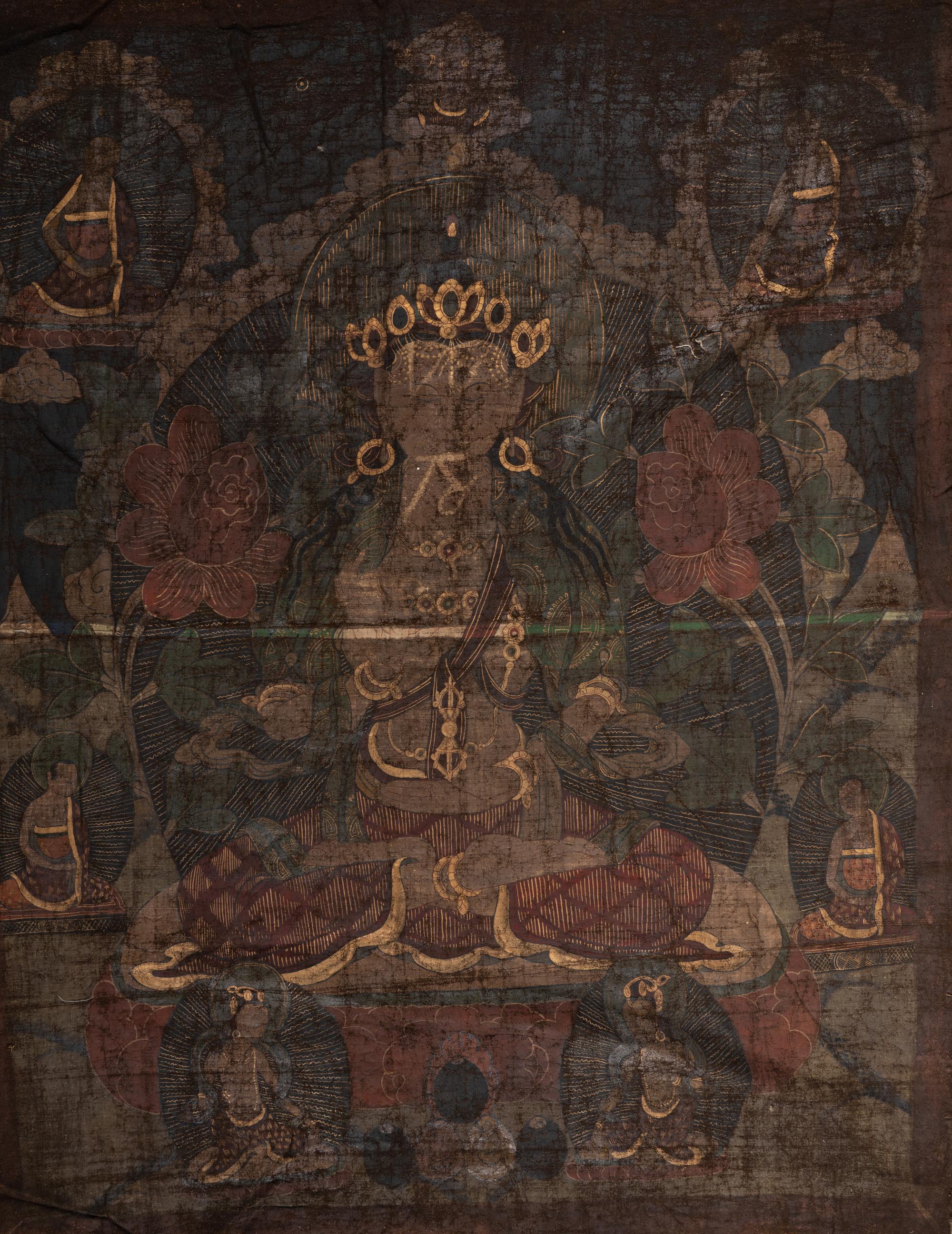 Four Tibetan Thangka