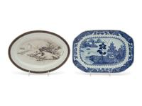 Two Chinese Porcelain Plates