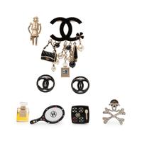 Assortment of Seven Chanel Costume Jewelry, 1994-2014