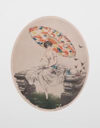 Louis Icart, (French, 1888-1950), Parasol, 1928