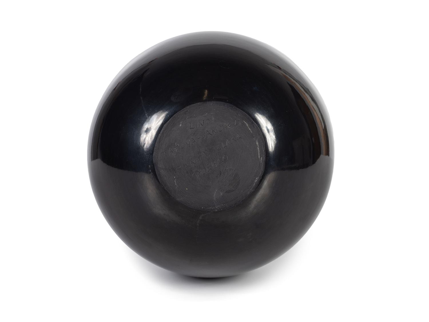 Blackware Pottery Jar