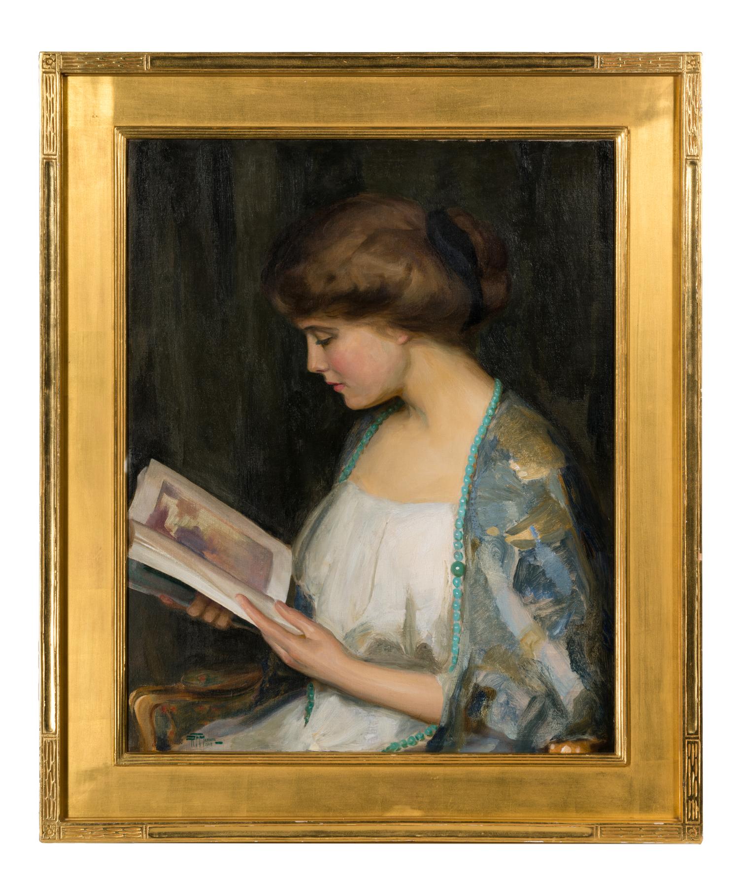 Lady Reading in an Interior , 1908