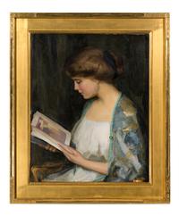 Lady Reading in an Interior , 1908