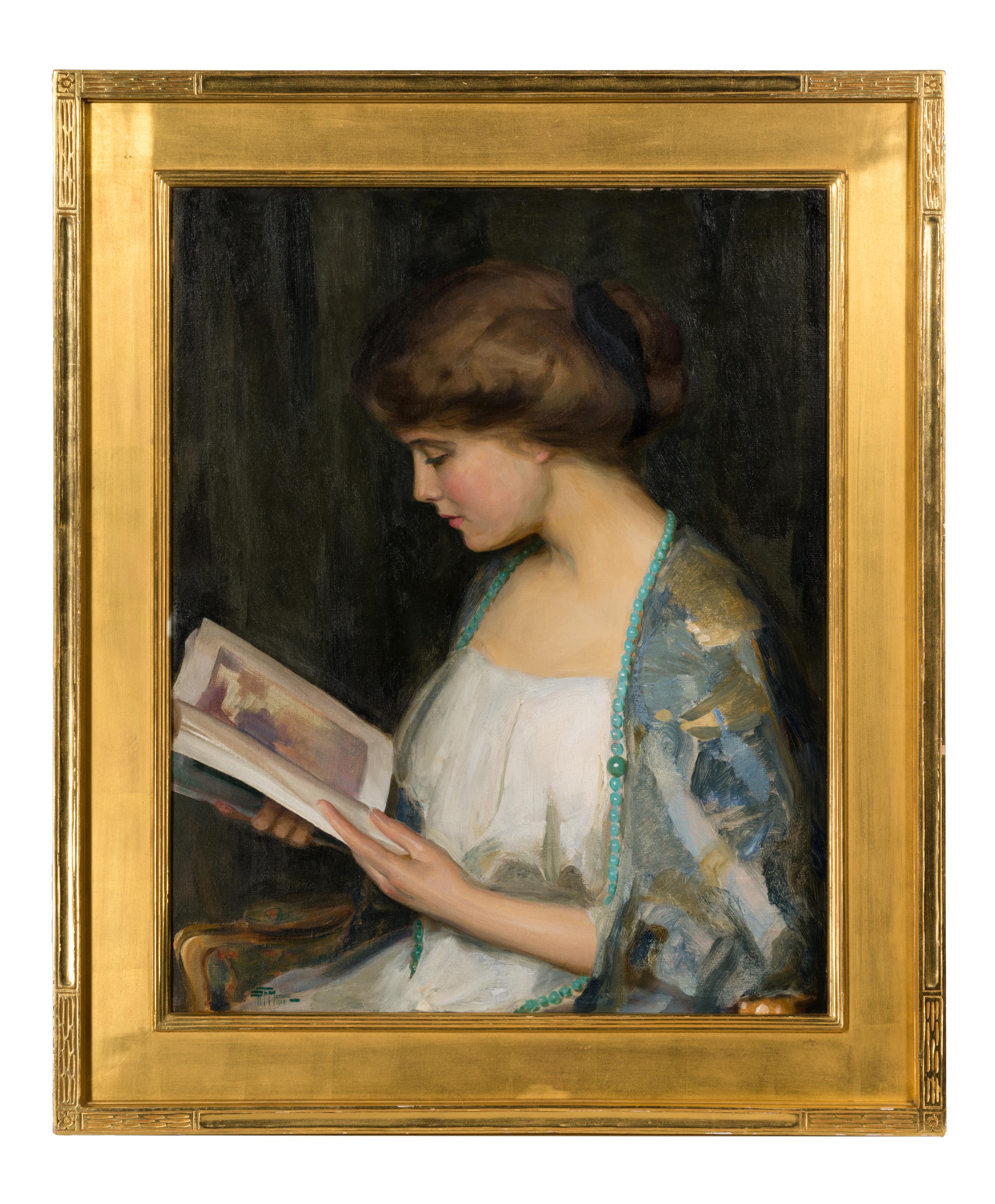 Lady Reading in an Interior , 1908