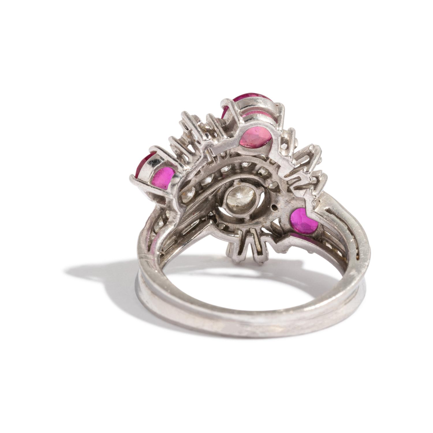 DIAMOND AND RUBY RING