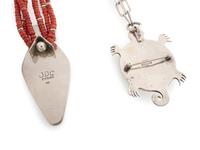 Sterling Silver Pendants, Accented with 14K Gold
