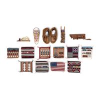 Collection of Navajo Pictorial Sampler Weavings