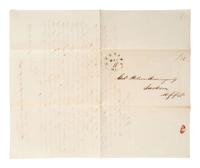 [ENSLAVEMENT & ABOLITION]. A group of six letters associated with enslaved individuals, including a letter related to the Randolph family of Virginia.