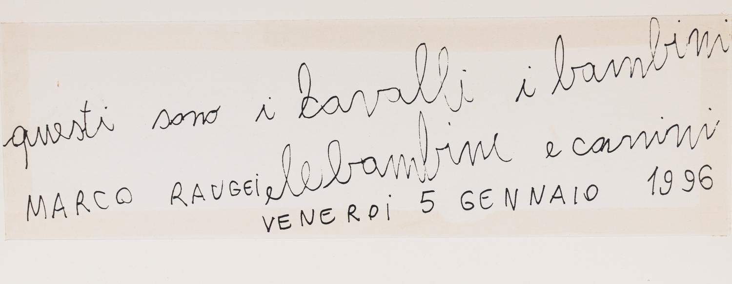 questi sono i cavalli i bambini