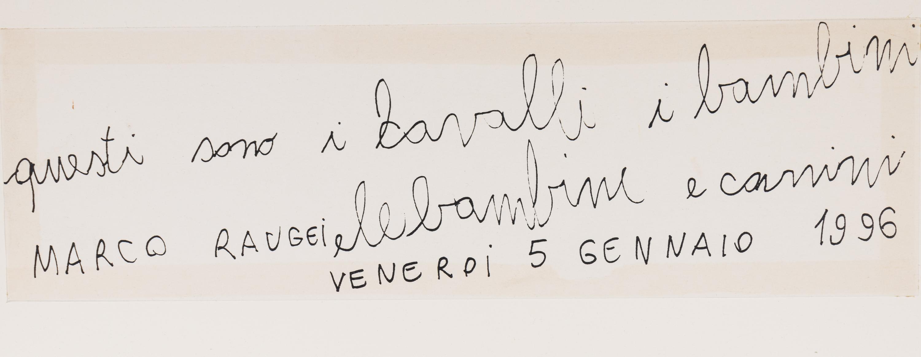 questi sono i cavalli i bambini