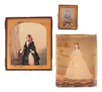 [EARLY PHOTOGRAPHY] 6 images of distinguished subjects, incl. tentatively identified Philadelphians