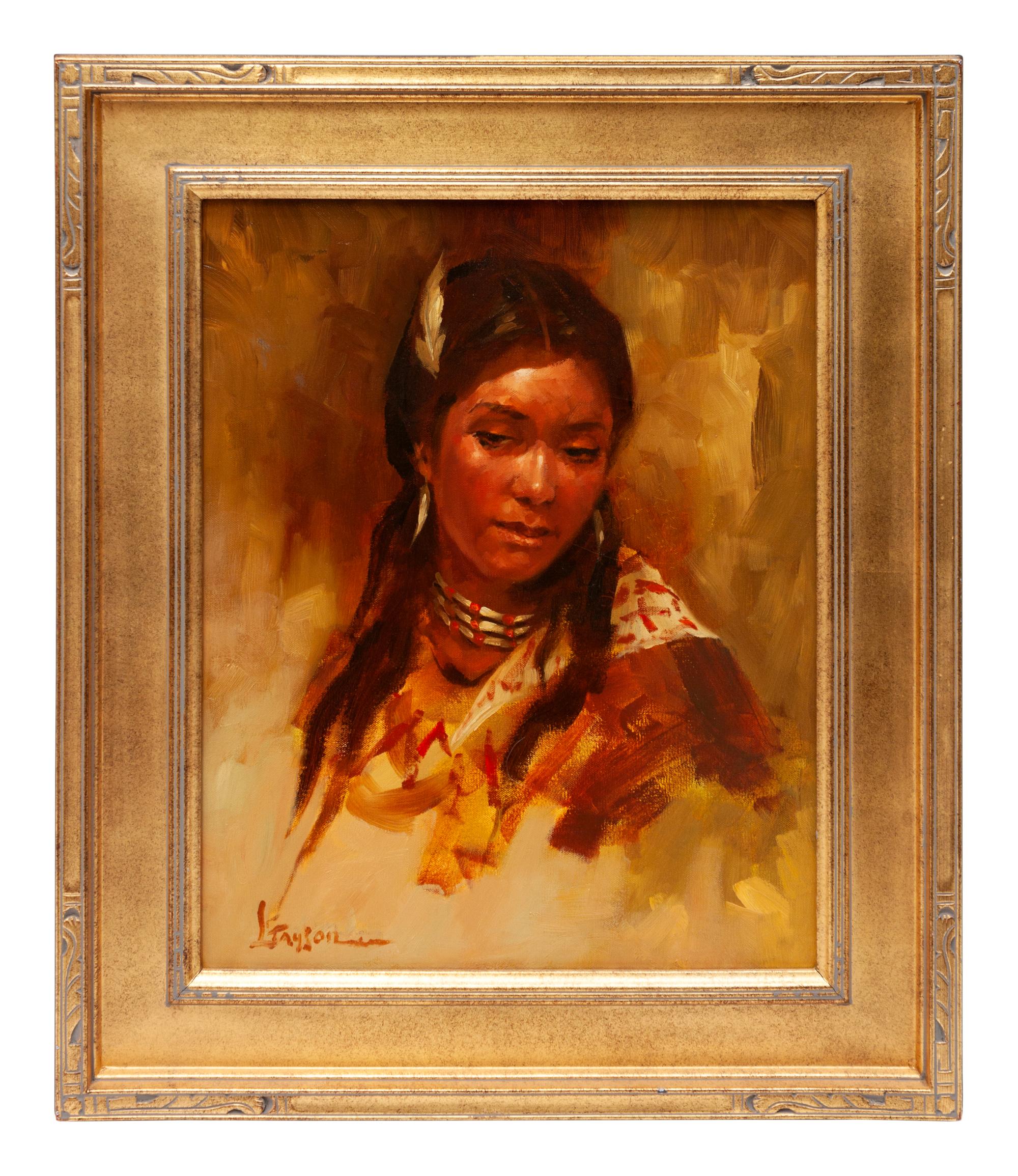 Pair of Indian Portraits
