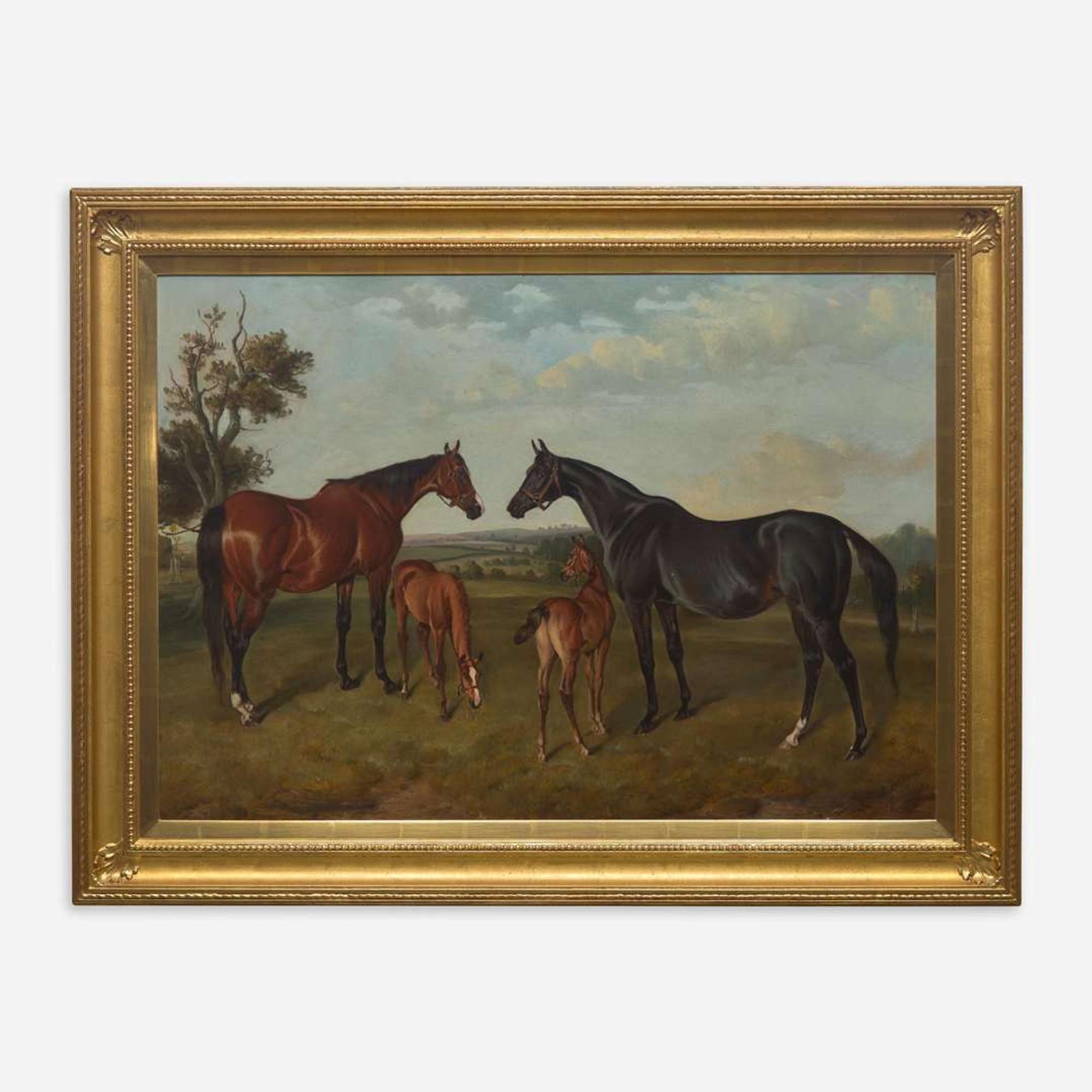 John Arnold Alfred Wheeler (British, 1821–1903) Brood Mares