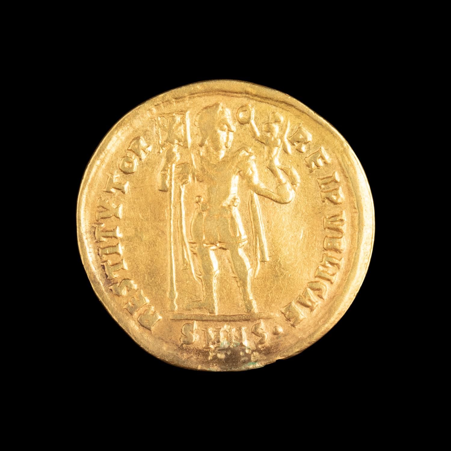 [ANCIENT] ROMAN. Eastern Roman Empire. Emperor Valens. Gold Solidus (364-378 CE)