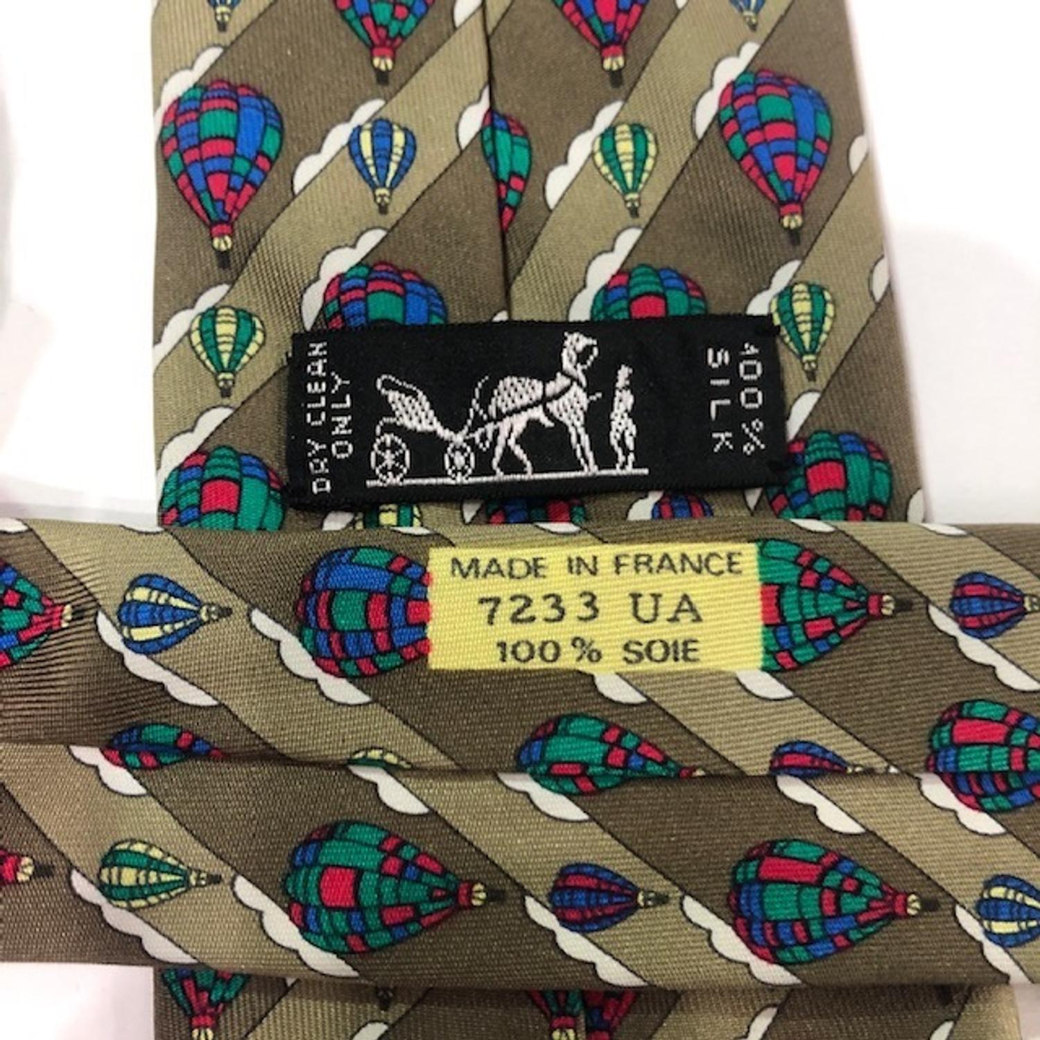 Pair of Hermès Silk Ties