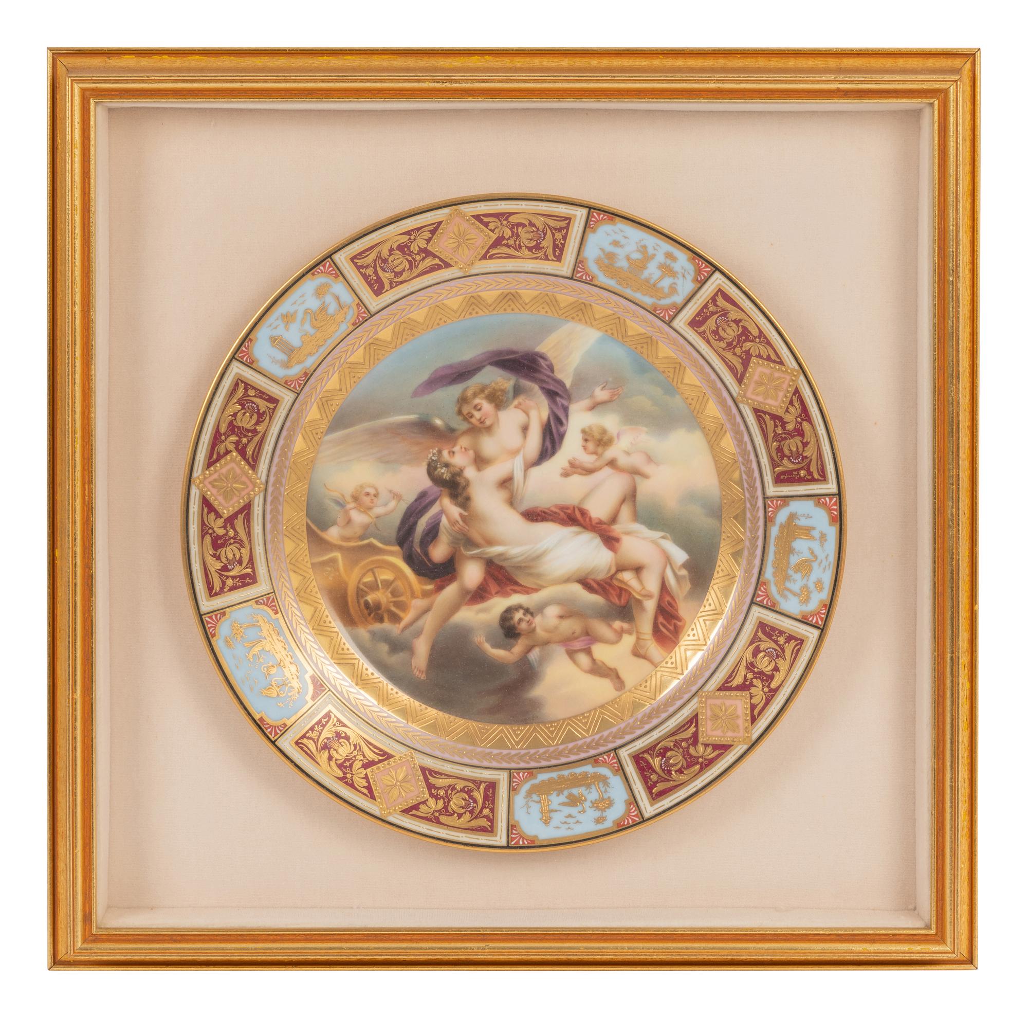 A Vienna Porcelain Cabinet Plate
