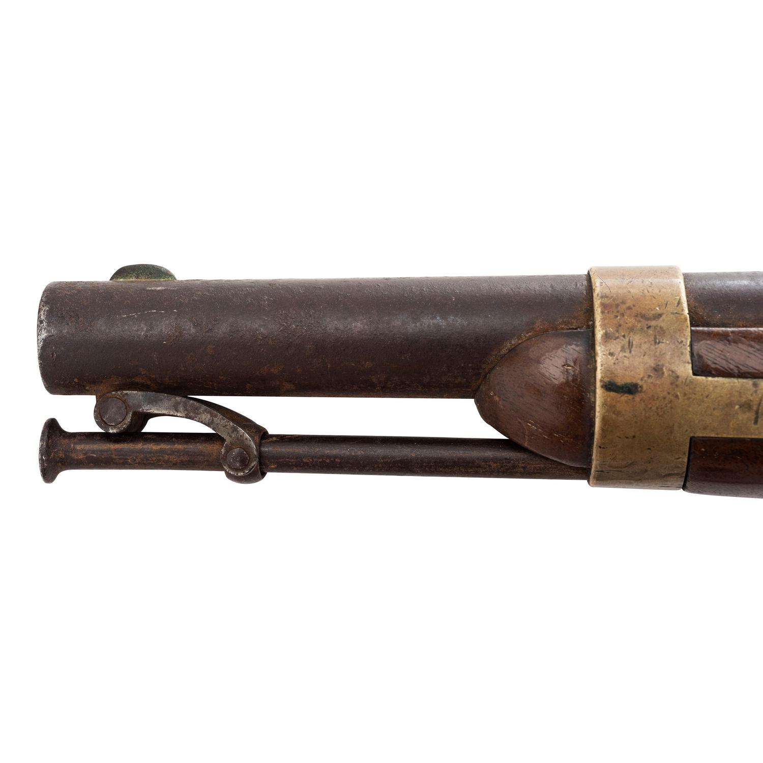 Tack Decorated U.S. Model 1842 Pistol by Aston