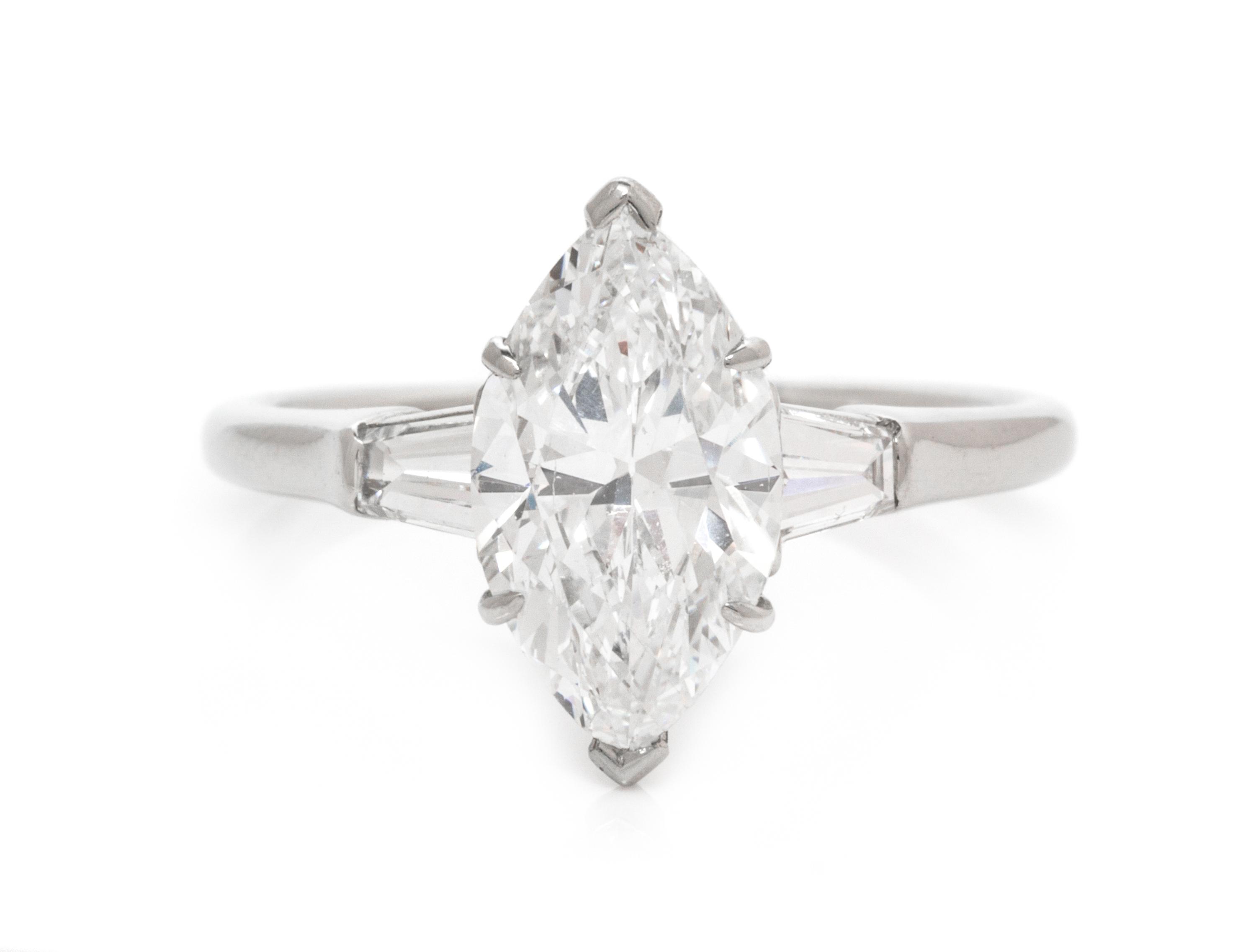 A Platinum and Diamond Ring, Harry Winston, Circa 1966, 3.10 dwts.