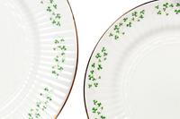 A Royal Tara Trellis Shamrock Porcelain Dinner Service