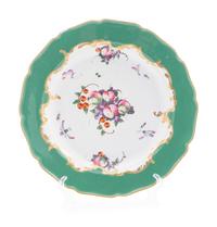 A Dr. Wall Worcester Porcelain Plate — C. 1765