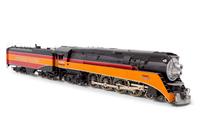 A Polychrome HO-Gauge Southern Pacific 4-8-4 Locomotive and Tender