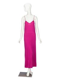 Missoni, Fuchsia Silk Jersey Gown, 1970s