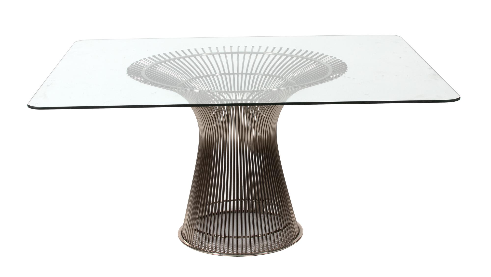A Warren Platner for Knoll Dining Table Height 27 inches. — CIRCA 1966