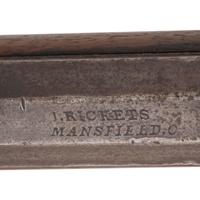 Pair of Halfstock Percussion Target Rifles Including: Unmarked Contemporary and John Rickets