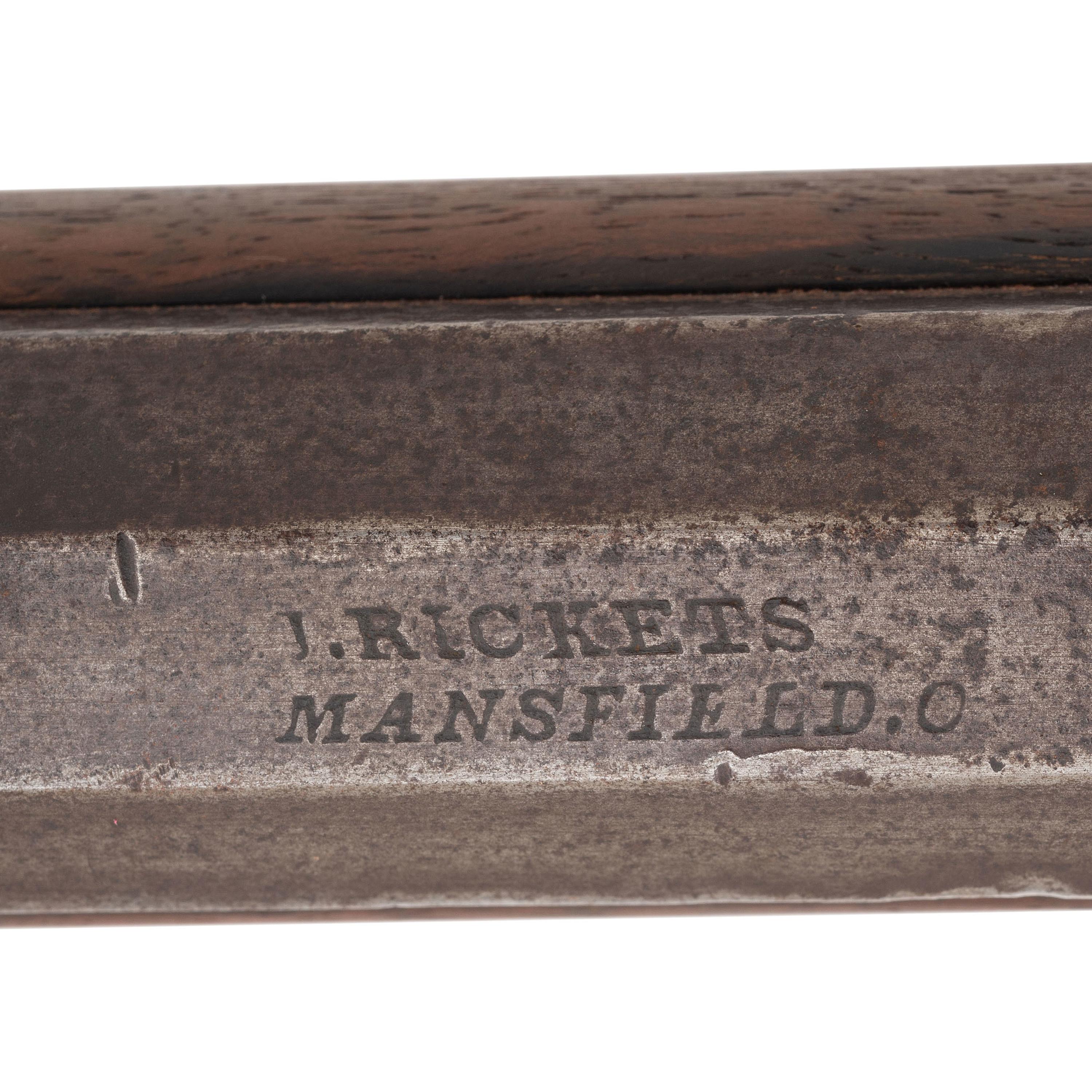 Pair of Halfstock Percussion Target Rifles Including: Unmarked Contemporary and John Rickets