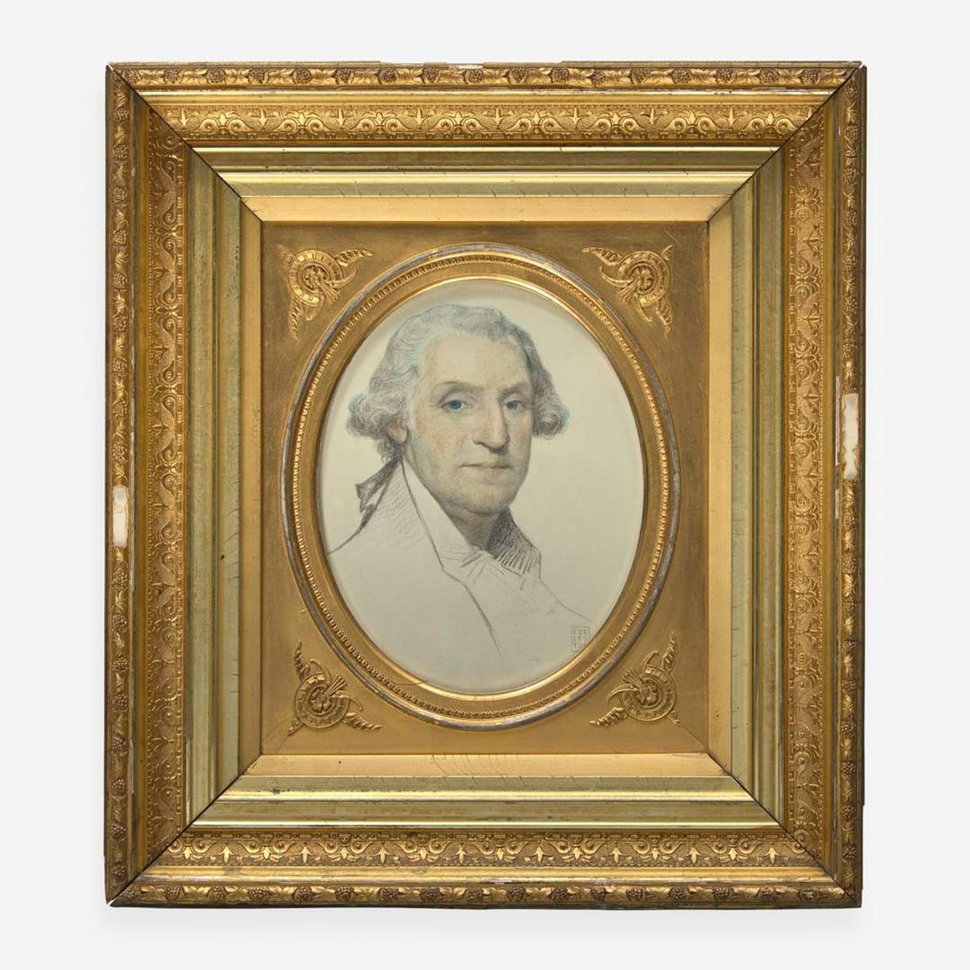 Benjamin Osro Eggleston (1867-1937) Portrait of George Washington (1732-1799)